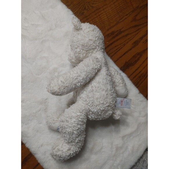 Gund TWINKLE 5840 White Teddy Bear "Baby 2001" on Foot Approximately 14"- SOLD - Picture 10 of 13